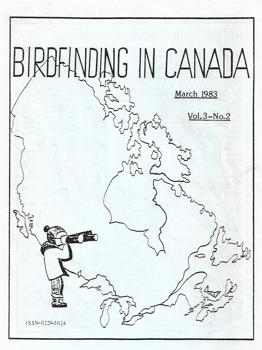 Birdfinding in Canada Mar. 1983 Cover