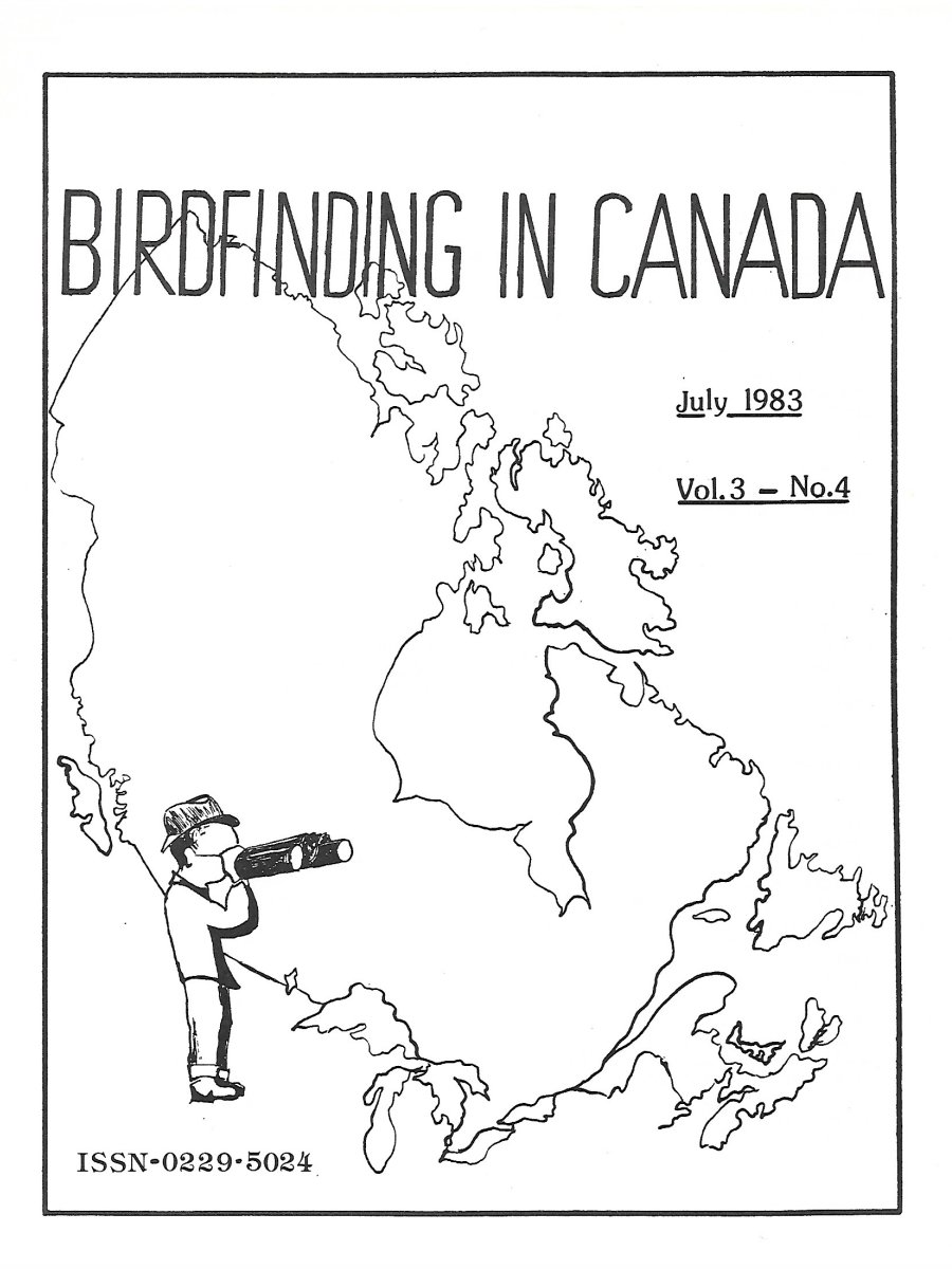 Birdfinding in Canada Jul. 1983 Cover