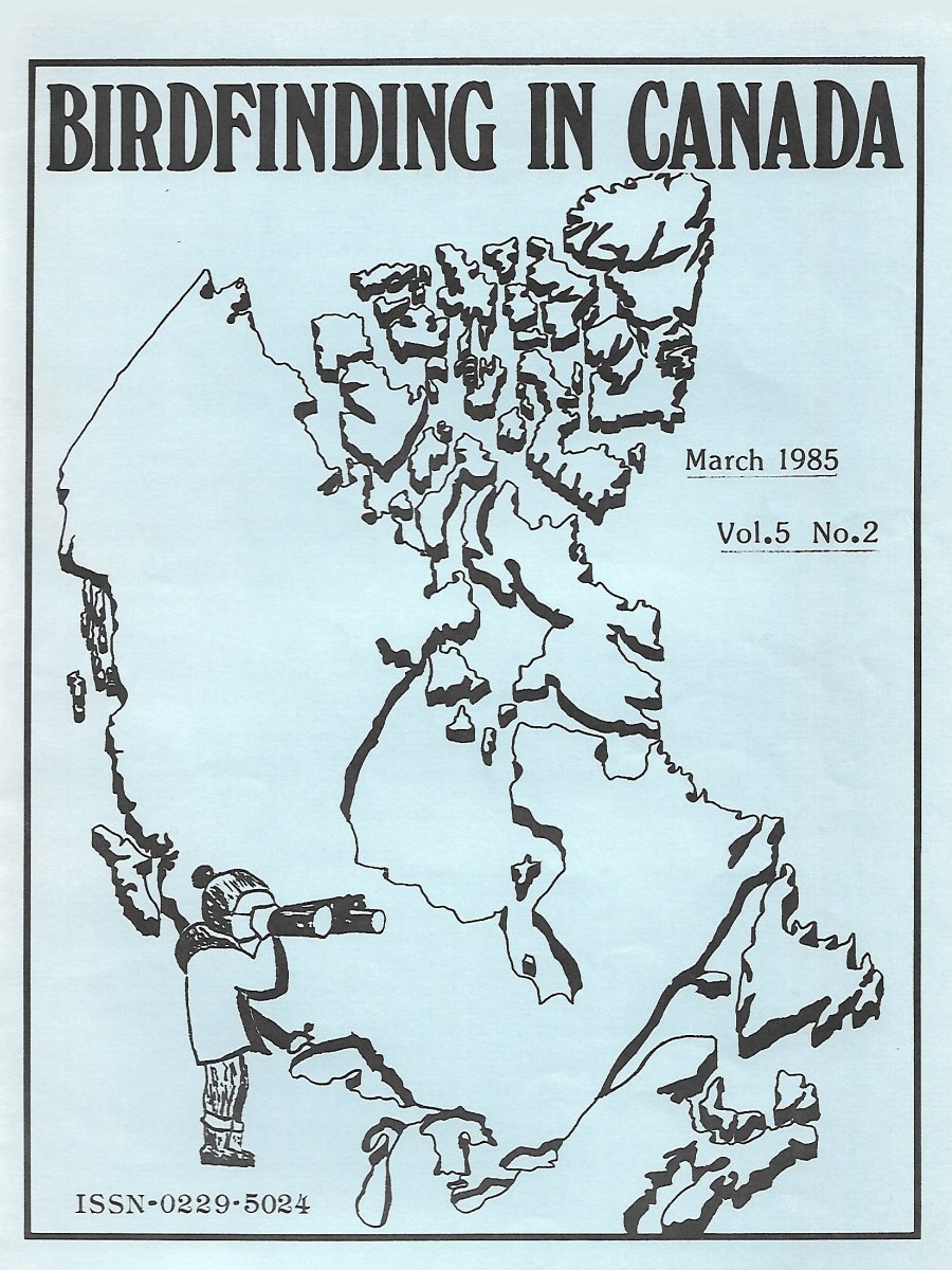 Birdfinding in Canada Mar. 1985 Cover