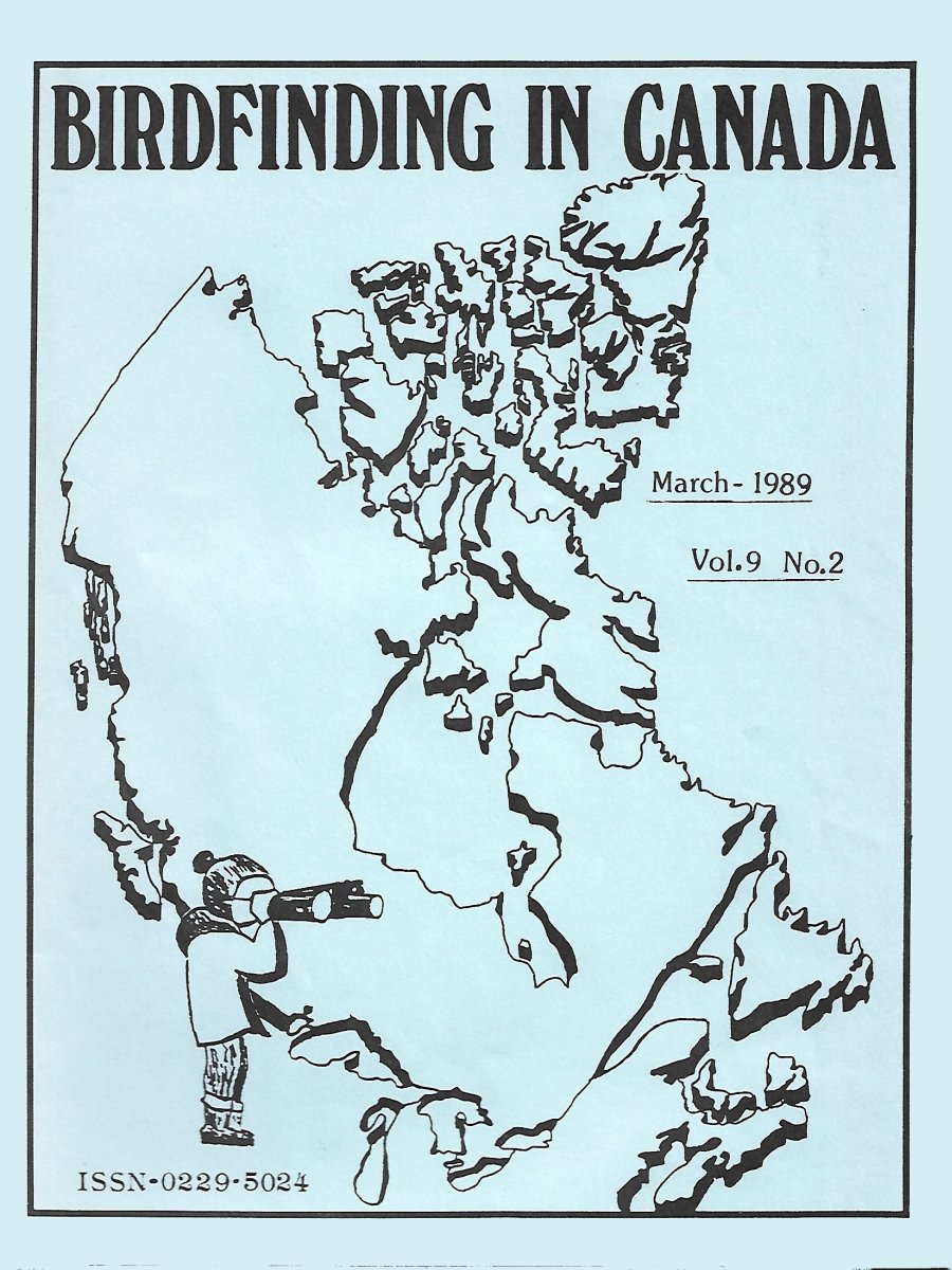 Birdfinding in Canada Mar. 1989 Cover