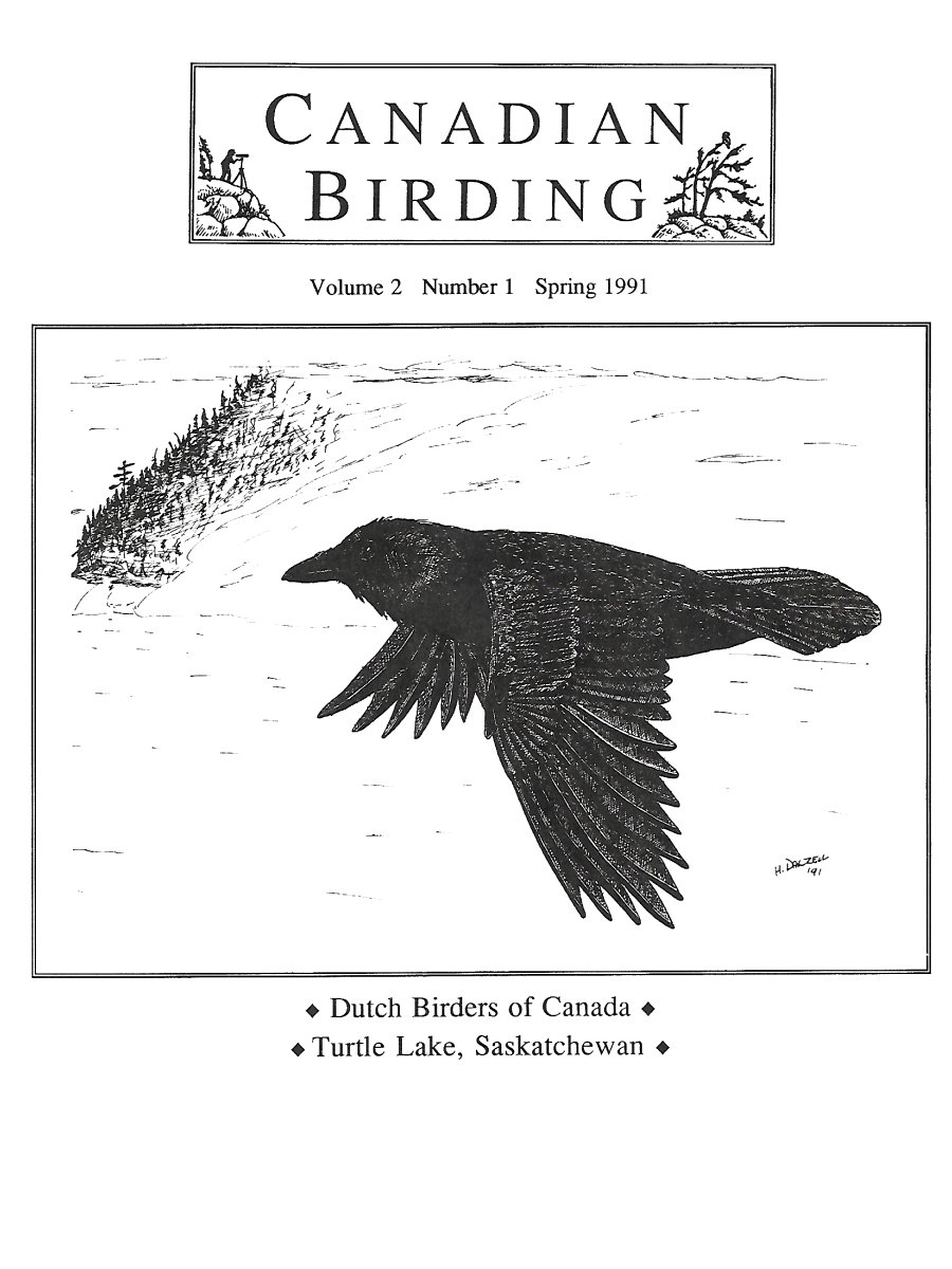 Canadian Birding Spring 1991 Cover