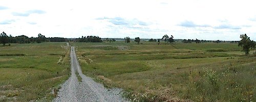 View of Fields Approaching Marais des Laîches East