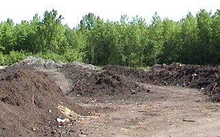 View of Chemin Cook (Cook Road) Compost Site
