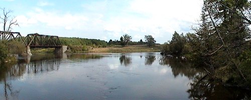 Mississippi River at Mohrs Side Road