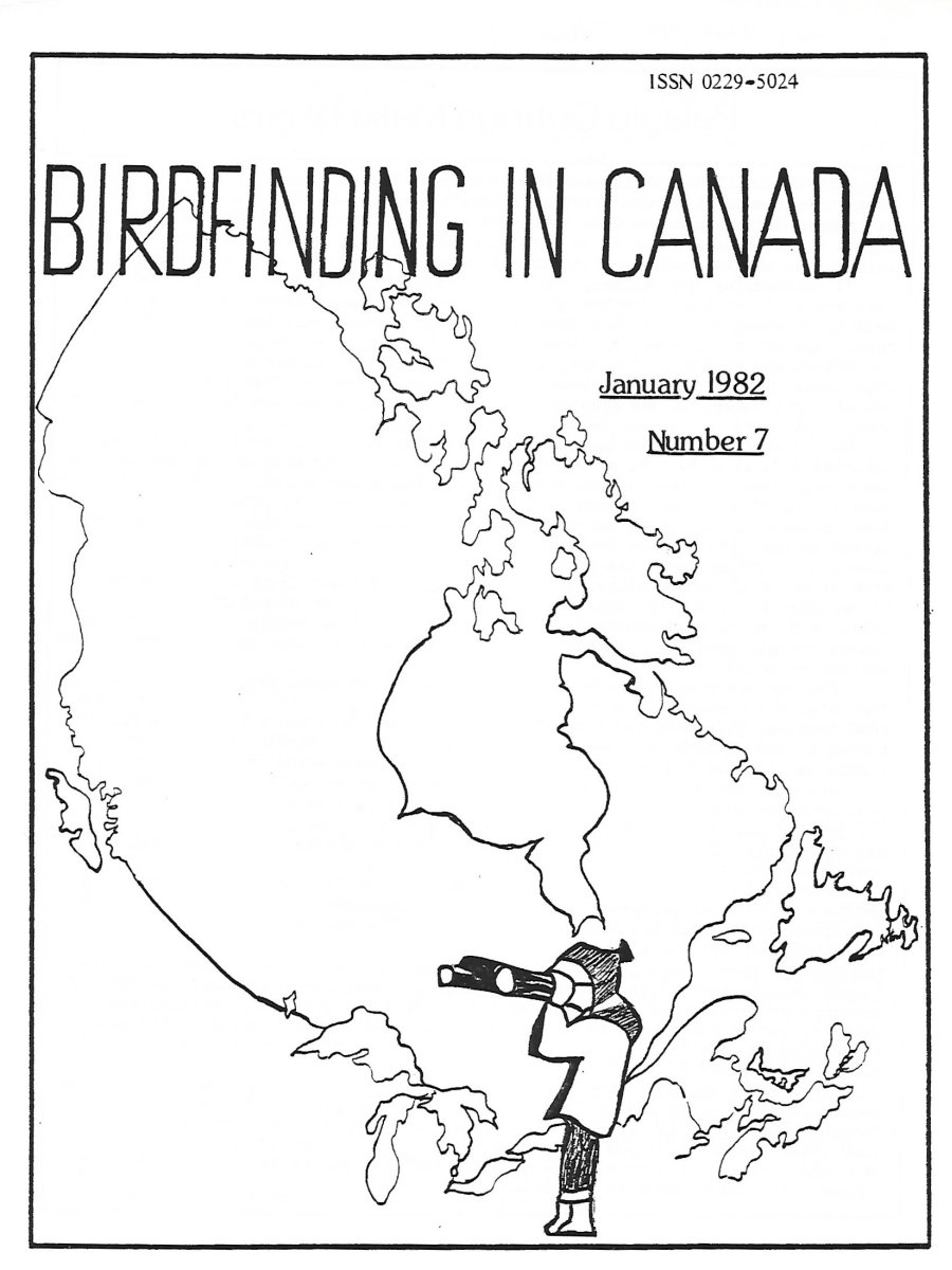Birdfinding in Canada Jan. 1982 Cover