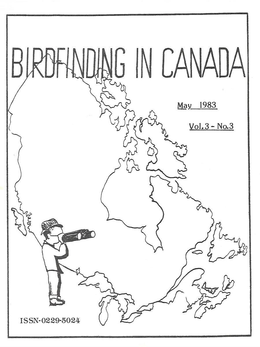 Birdfinding in Canada May 1983 Cover