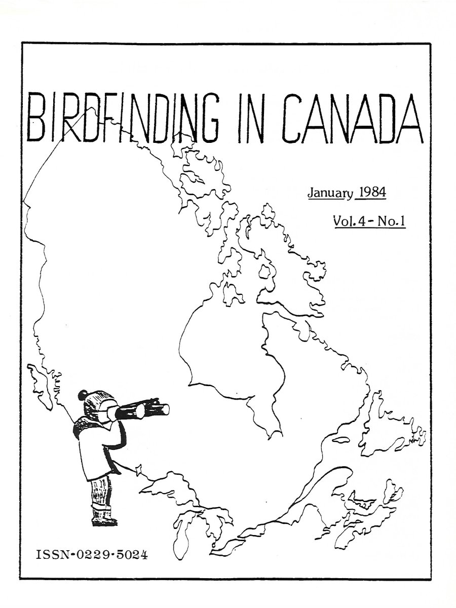 Birdfinding in Canada Jan. 1984 Cover