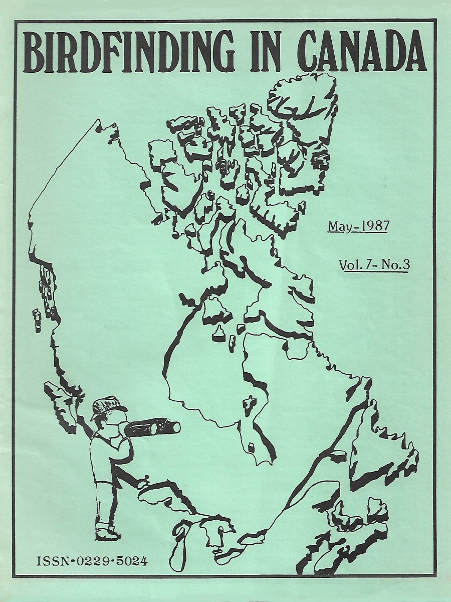 Birdfinding in Canada May 1987 Cover