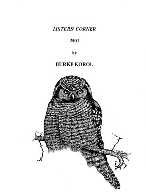Listers' Corner 2001 Cover