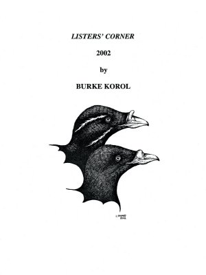 Listers' Corner 2002 Cover