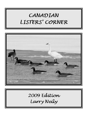 Canadian Listers' Corner 2009 Cover