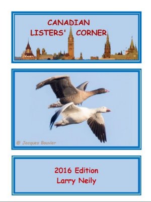 Canadian Listers' Corner 2016 Cover