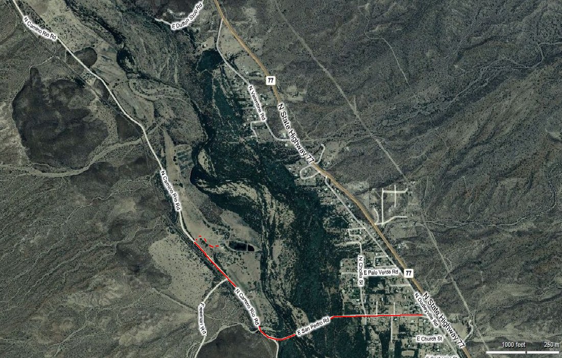 San Pedro River Preserve, Nature Conservancy, Dudleyville