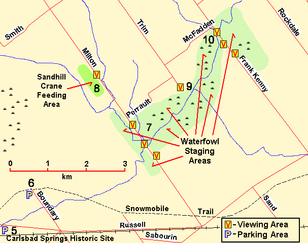Map of Bear Brook at Trim Road area